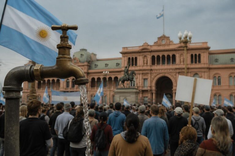 Mehr über den Artikel erfahren Argentiniens Wasserversorgung ohne Suez: Warum die Privatisierung 2006 scheiterte